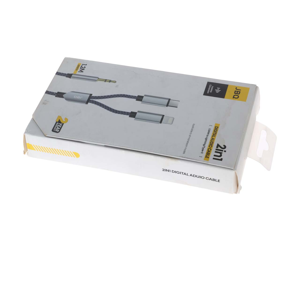 کابل تبدیل دو کاره JBQ مدل AX-21 - آبی - پک ضعیف (گارانتی یکساله رصاصی)